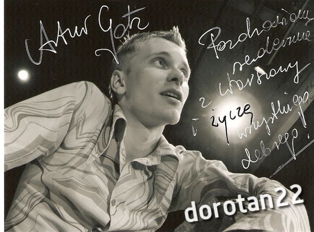 Artur Gotz/autograf aukcja charytatywna