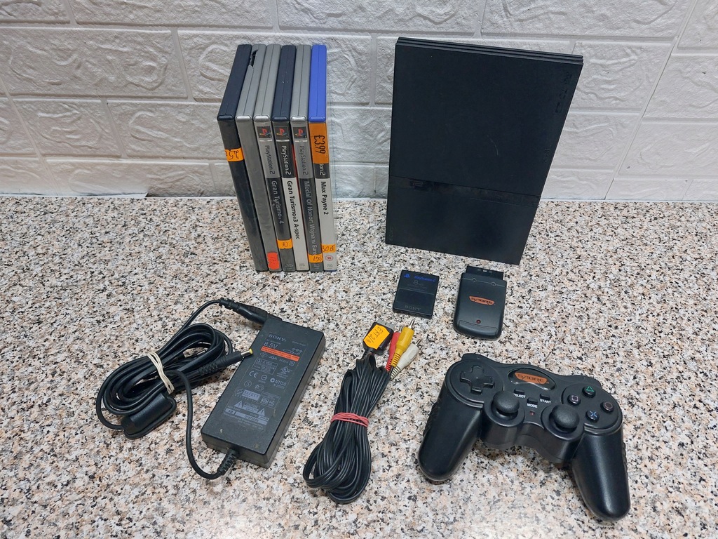 Konsola Sony PlayStation 2 Slim SCPH-70004 WADA