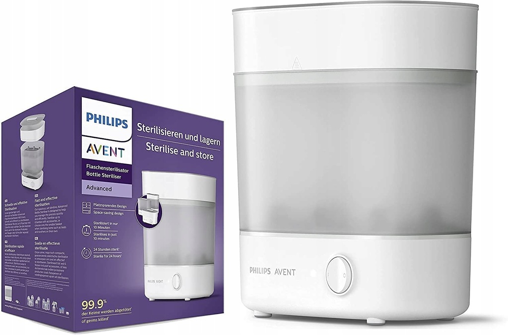 PHILIPS AVENT elektryczny sterylizator parowy U