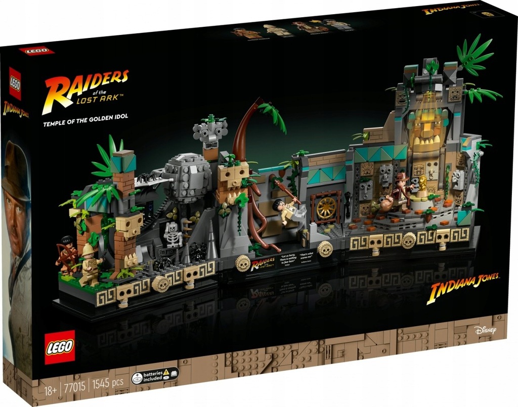 Klocki Indiana Jones 77015 Świątynia złotego