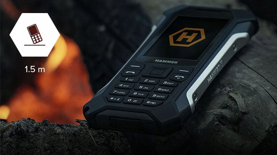 Купить HAMMER Патриот+ - устойчивый телефон: отзывы, фото, характеристики в интерне-магазине Aredi.ru