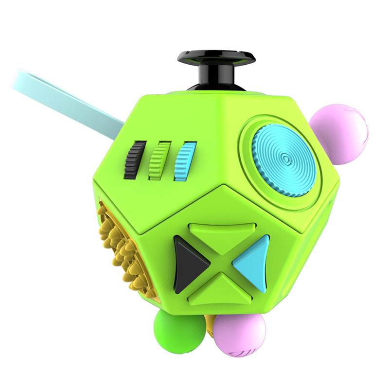 NOWA KOSTKA ANTYSTRESOWA FIDGET CUBE SPIN TOY 7244392748 oficjalne archiwum Allegro