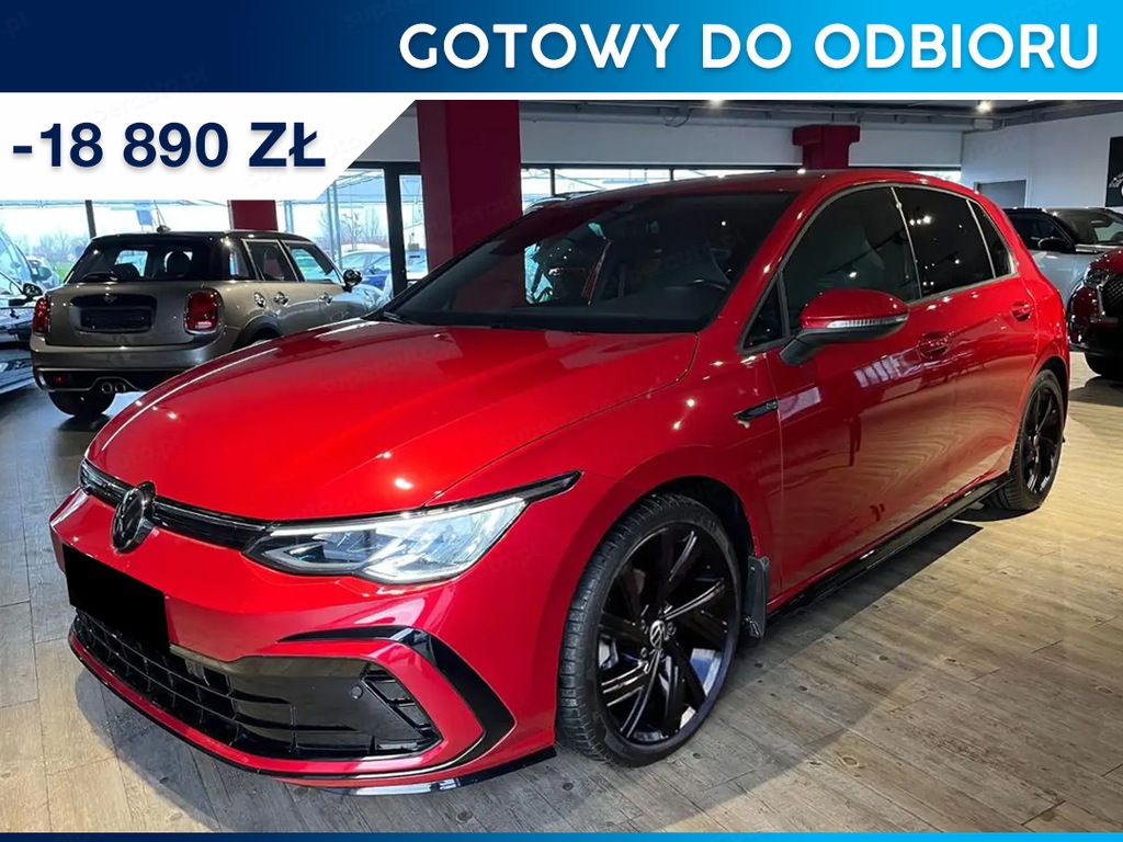 Volkswagen Golf R-Line 1.5 eTSI 150KM DSG Reflektory LED Plus Pakiet Zimowy