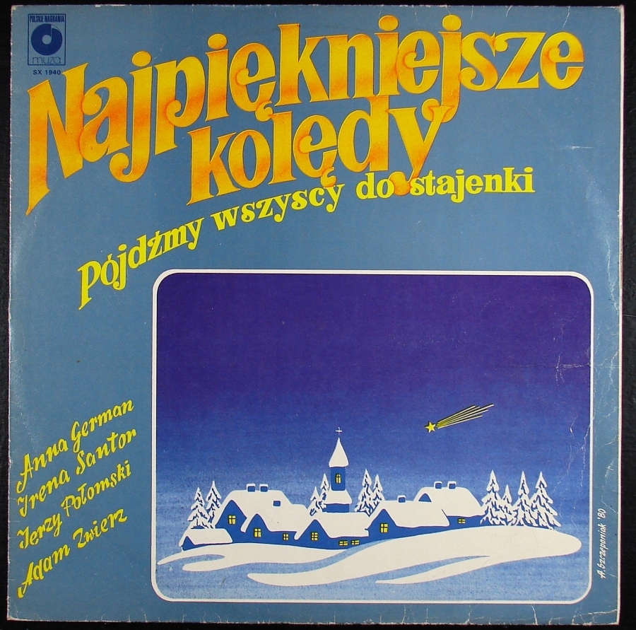 NAJPIĘKNIEJSZE KOLĘDY - Pójdźmy Wszyscy - LP EX