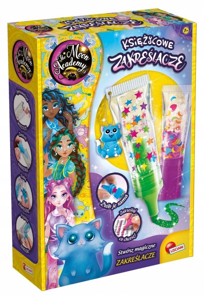 Zestaw moon academy - księżycowe zakreślacze