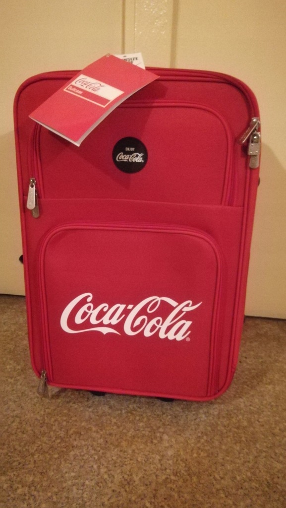 Walizka kabinowa Coca-Cola 37L 35 x 20 x 55 cm