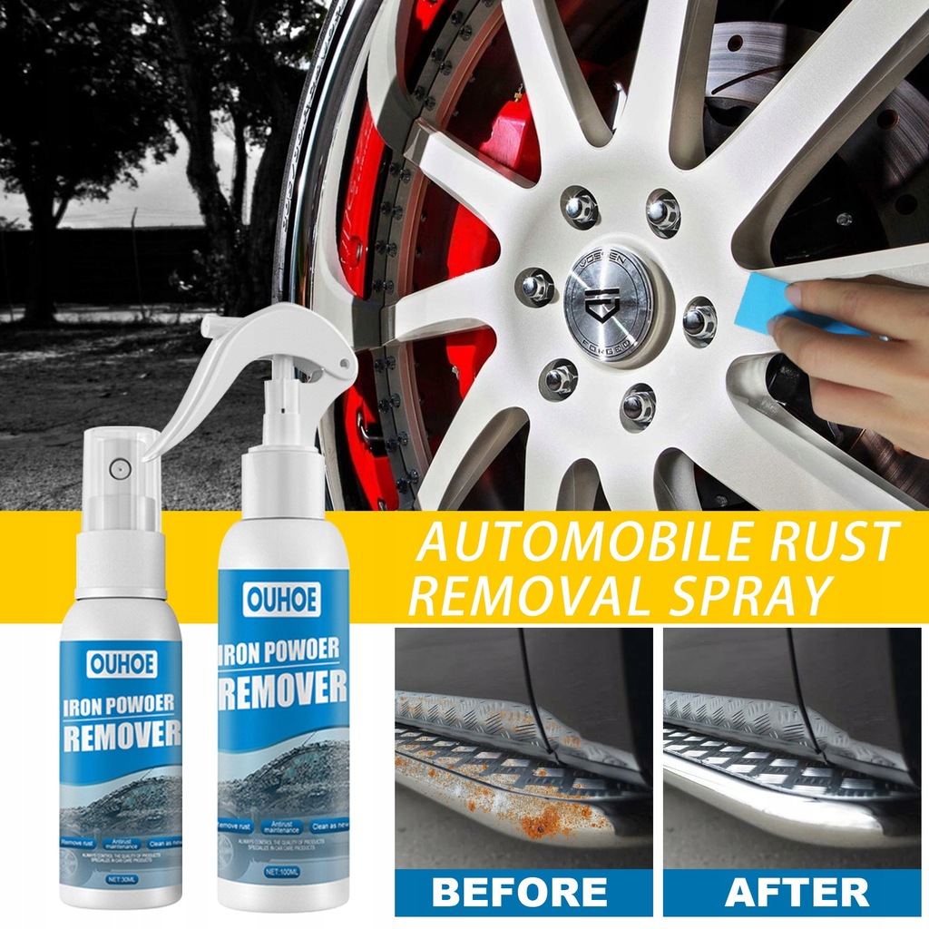 100ml Car Rust Stain Remover Multifunctional