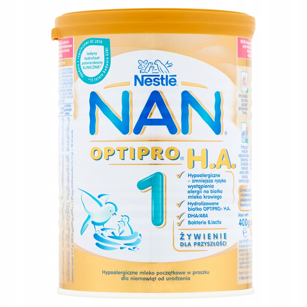 Смесь nan 2 Optipro ha молочная 400г