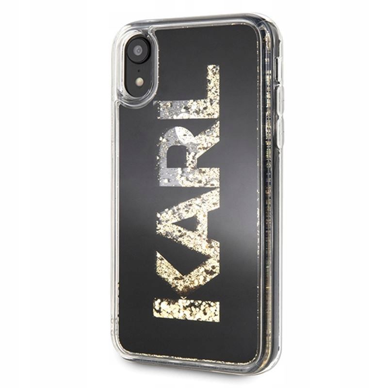 KARL LAGERFELD LOGO KARL ETUI IPHONE XR (GOLD GLIT