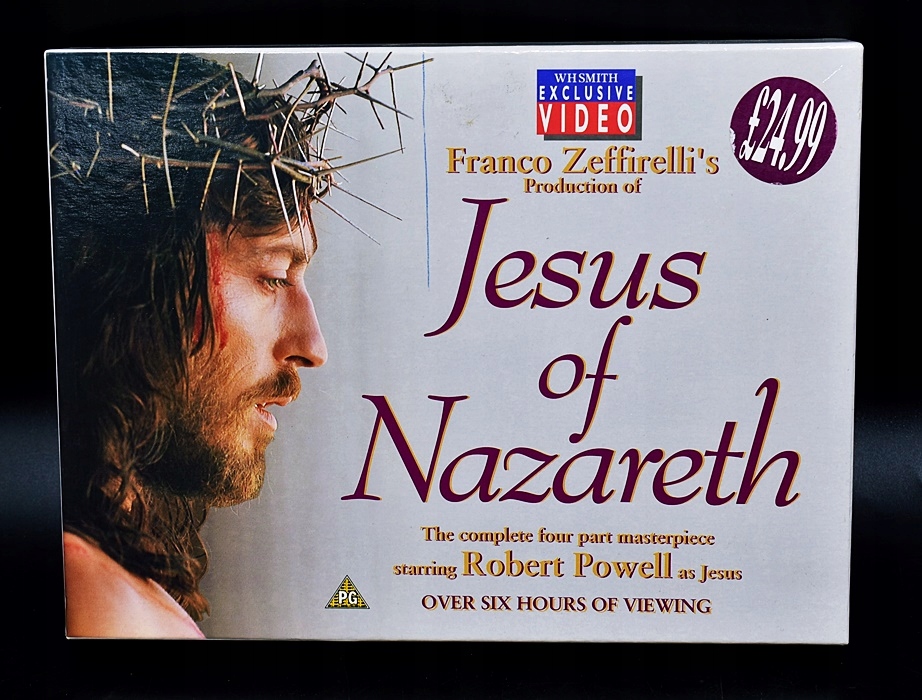 7355-12 ...JESUS OF NAZARETH... k#o KASETY VHS