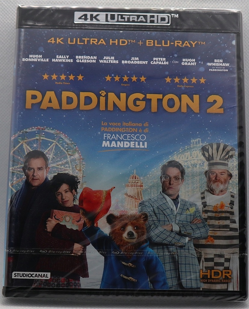 Blu-Ray 4K UHD: PADDINGTON 2 (2017) Folia