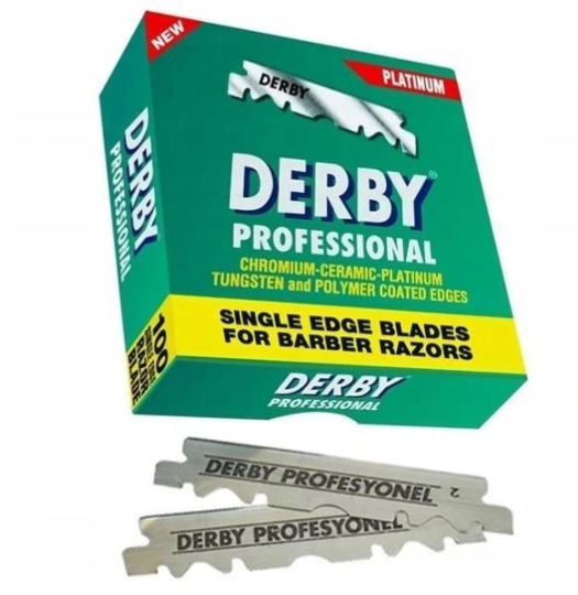 D9857 DERBY PROFESSIONAL POŁOWKI ŻYLETEK 100SZT