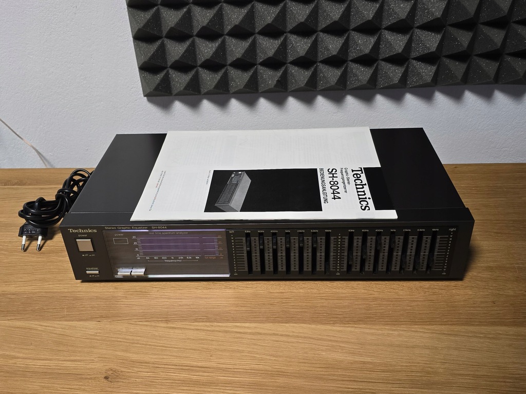 TECHNICS SH-8044 KOREKTOR GRAFICZNY TOP UNIKAT JAK NOWY + INSTRUKCJA PIĘKNY