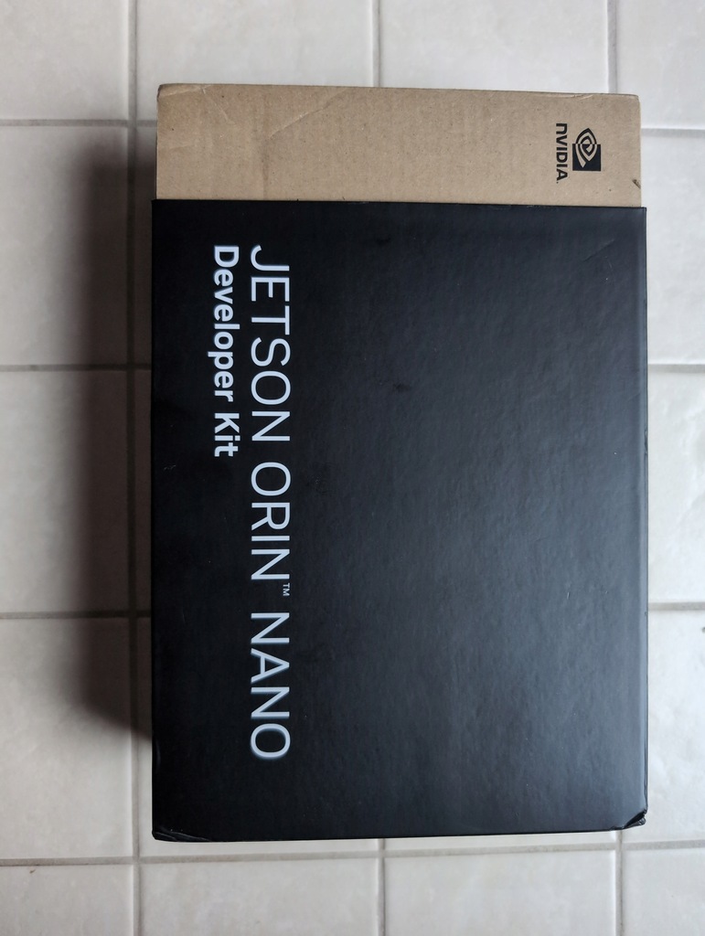 NVIDIA Jetson Orin Nano developer kit + SSD