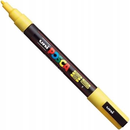 Uni marker Posca PC-3M Żółty