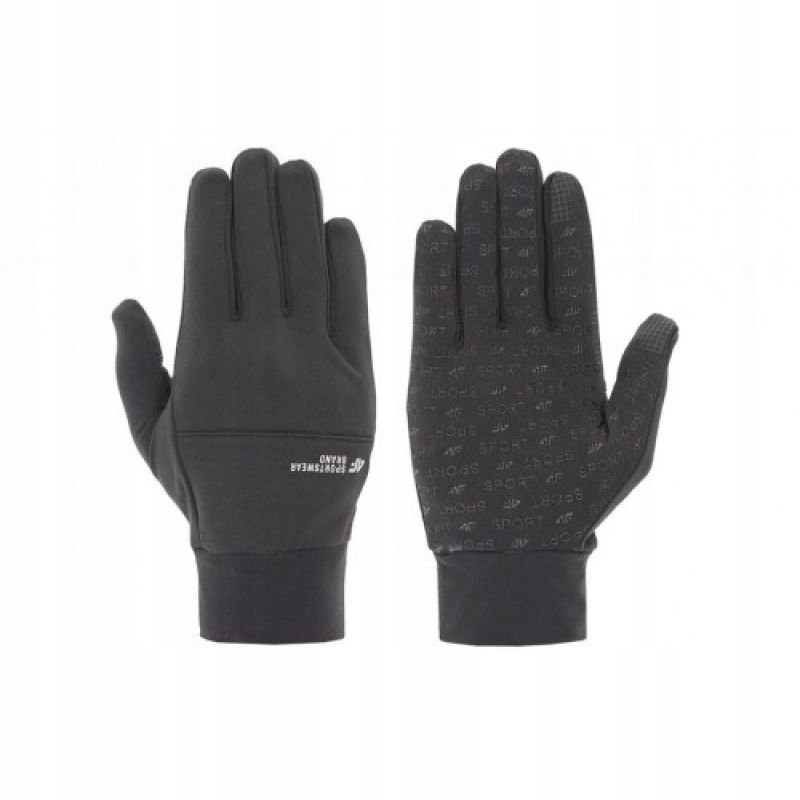 Rękawiczki 4F H4Z20-REU068 Szary melanż