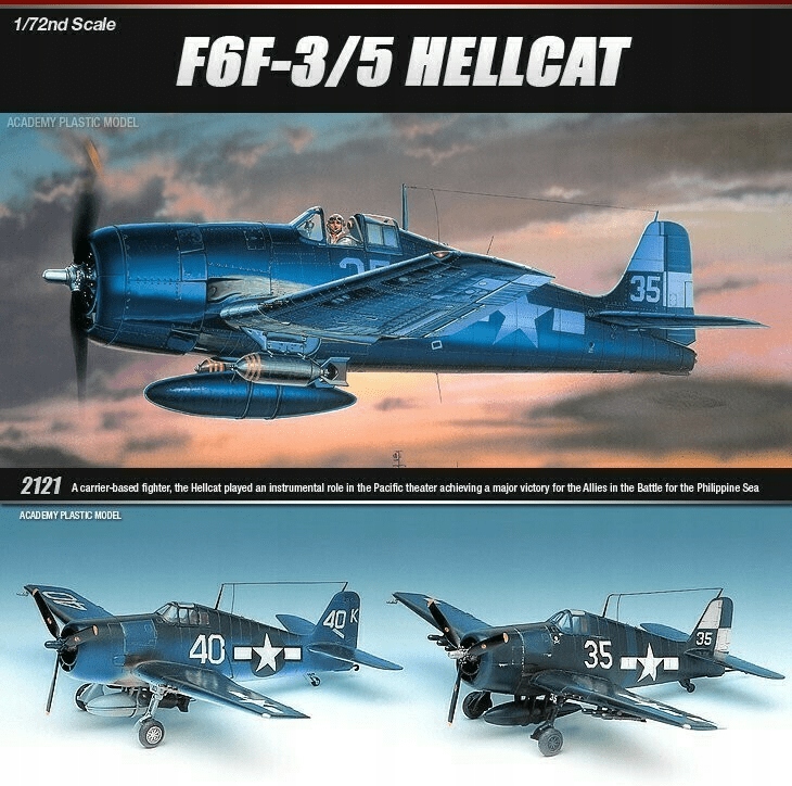 ACADEMY F6F-3/5 Hellcat