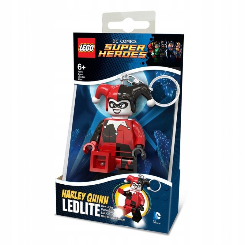LEGO Duży Brelok-Latarka LGL-KE81 Harley Quinn