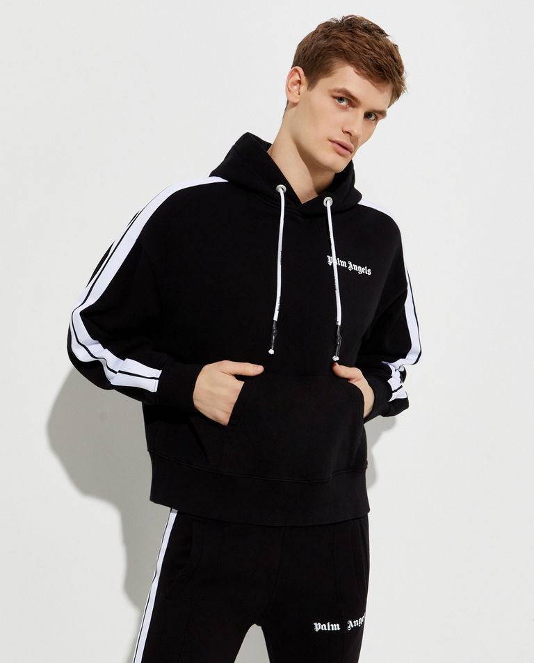 PALM ANGELS Czarny dres męski bluza z kapturem L