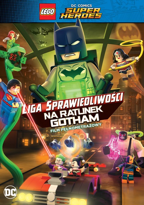 Lego. Liga Sprawiedliwości: Na ratunek Gotham, DVD