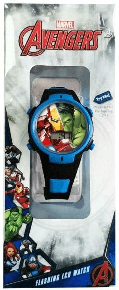 Zegarek cyfrowy Avengersz podświetleniem LED