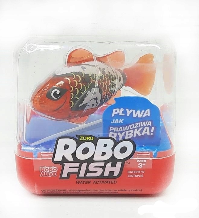 ZURU Robo Fish Rybka zmieniająca kolor CZERWONA