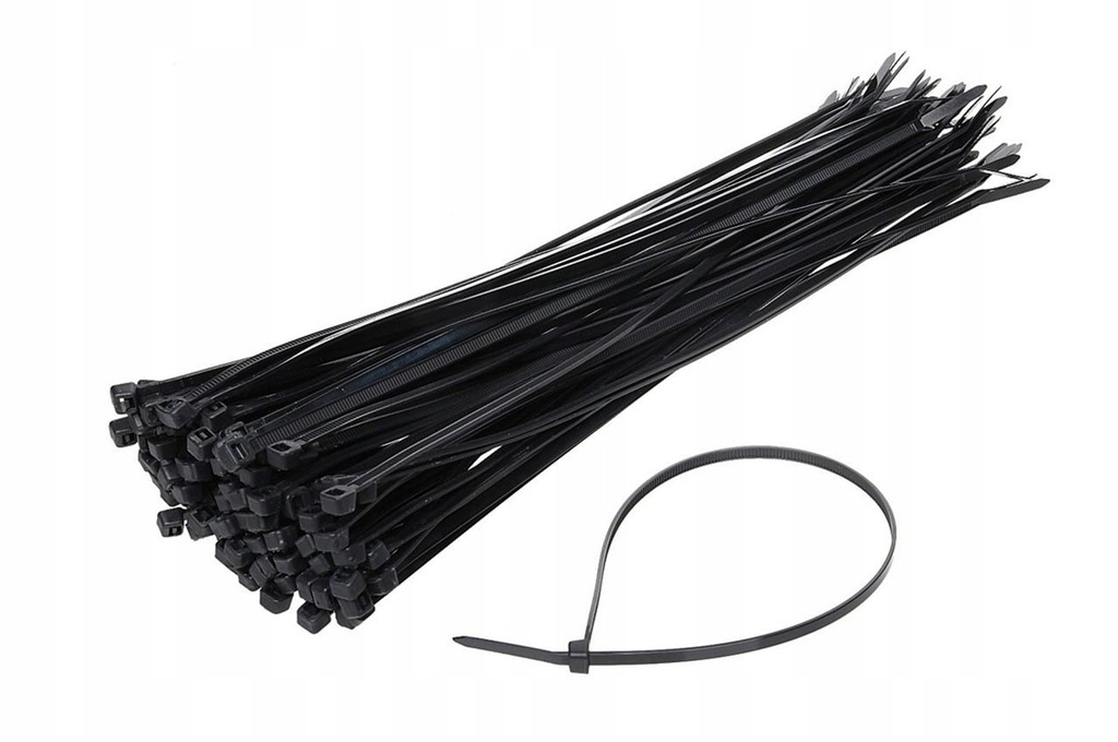 TK 3,6X150 Taśmy kablowe czarne 3,6x150mm - 100 sz