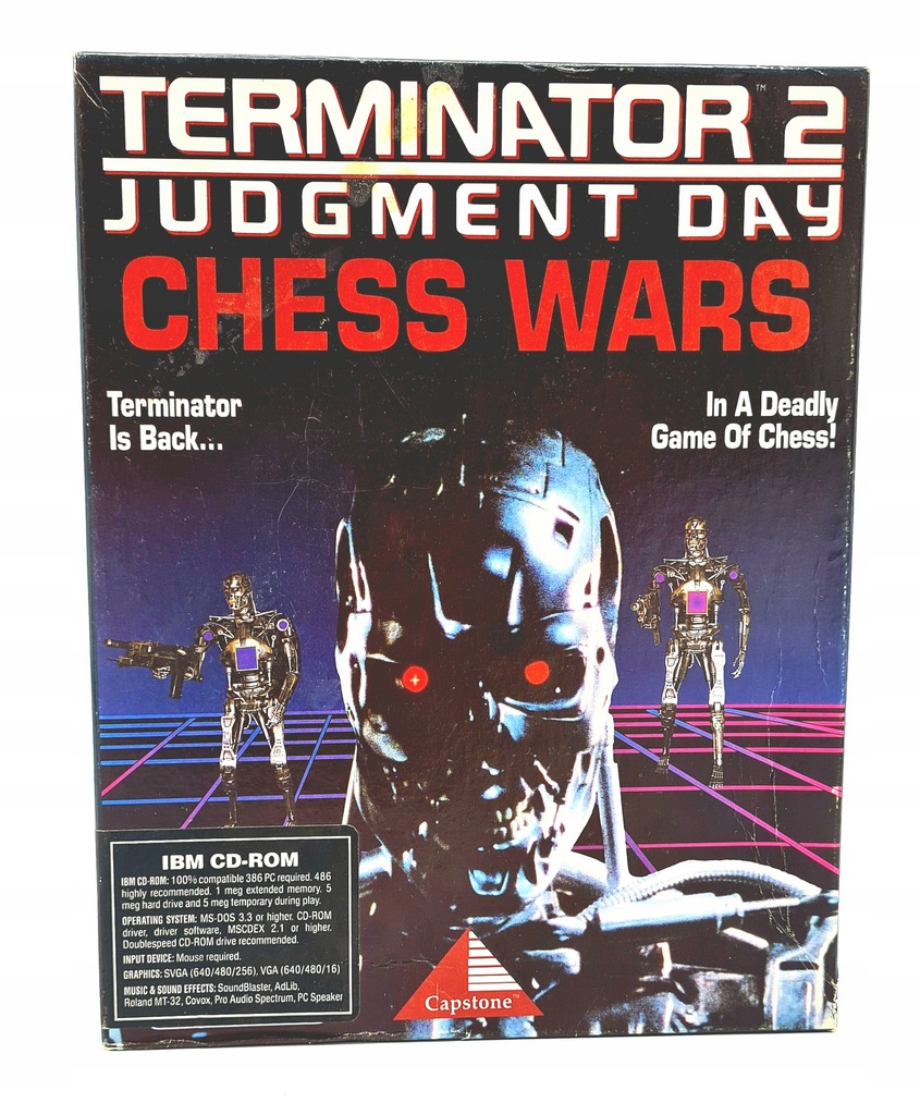 Terminator 2 Judgment Day Chess Wars PC BIG BOX