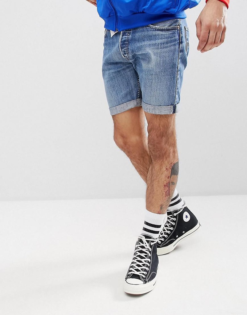 GCR505 LEVI'S KRÓTKIE MĘSKIE SPODENKI W L34 34