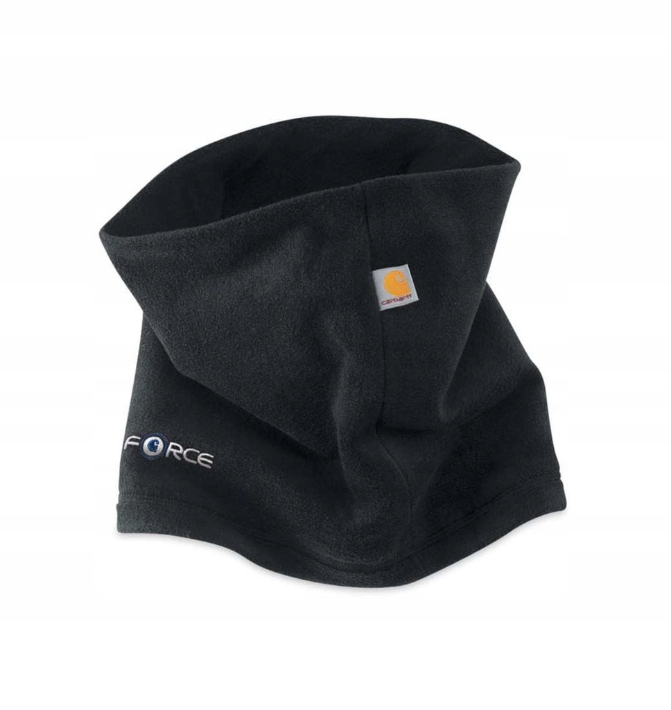 Komin Carhartt USA Force Fleece Neck Gaiter BLACK