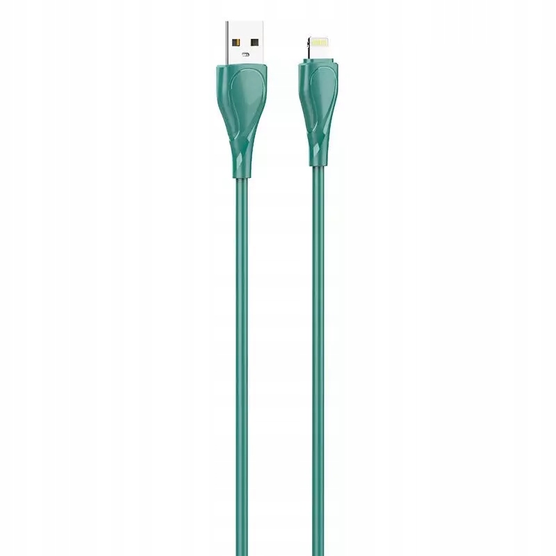 Kabel Lightning LDNIO LS611 25W, 1m Zielony