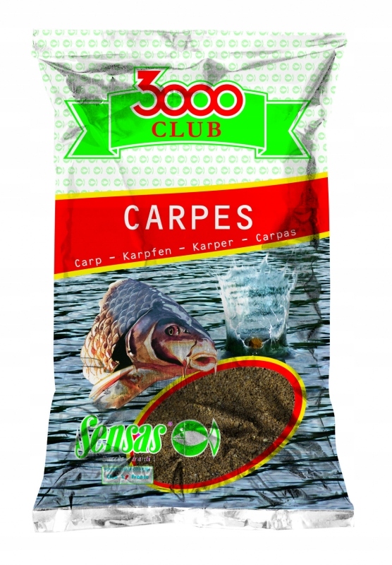 Sensas Zanęta 3000 Club Carpes Karp Żółty 1kg