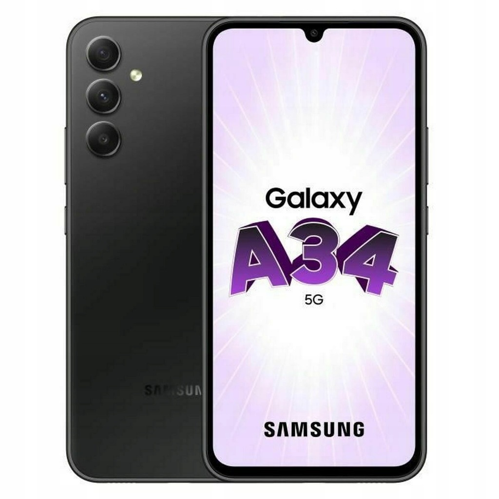 Smartfony Samsung A34 5G Szary 6 GB RAM 6,6&quo