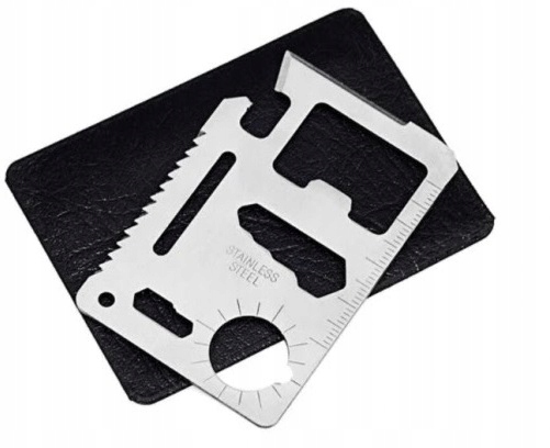 karta 10szt przetrwania SURVIVAL MULTITOOL 14298