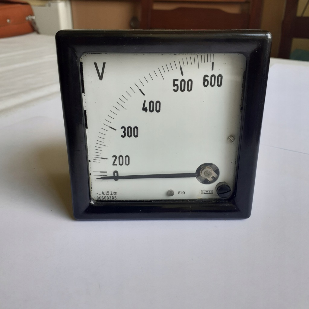 Stary Amperomierz LUMEL E 19