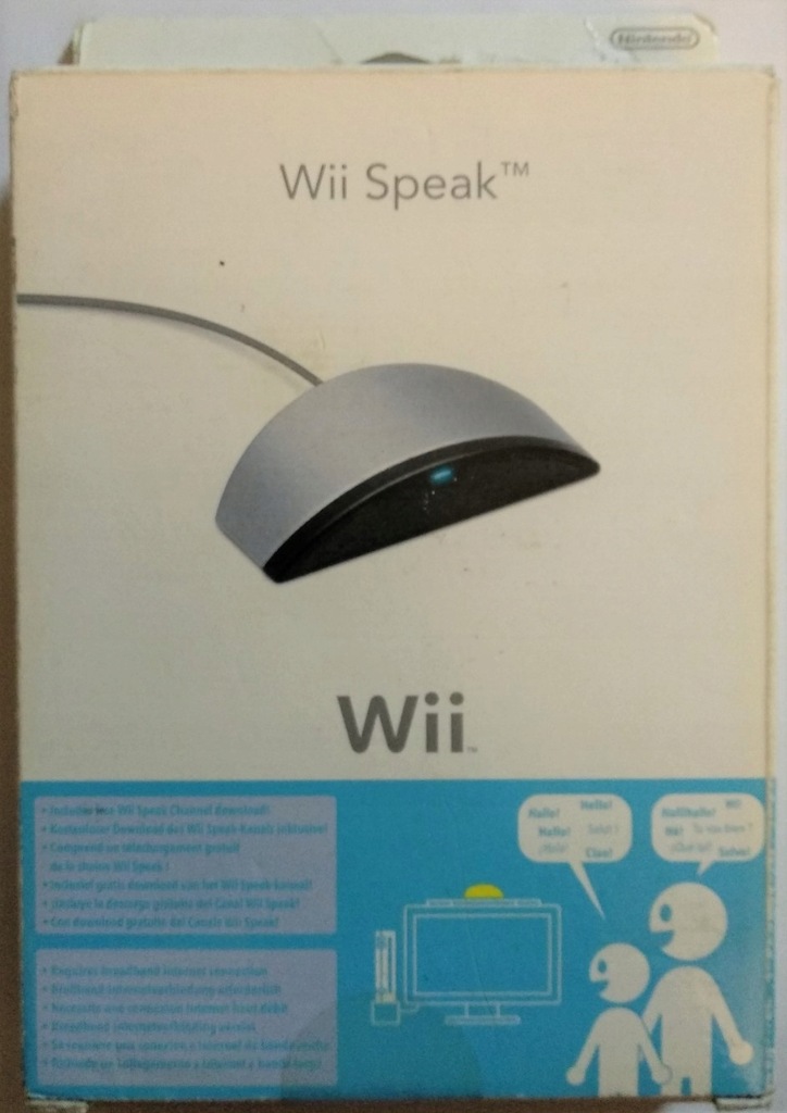 Wii Speak - mikrofon do Nintendo Wii