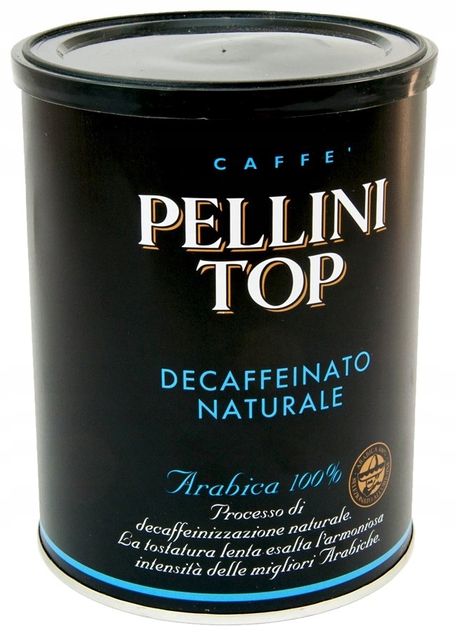 Kawa mielona Pellini Top bezkofeinowa 250g