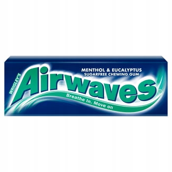 AIRWAVES GUMA MENTH&EUCAL 10DR