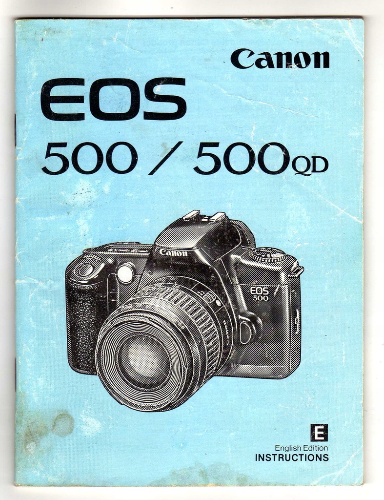 CANON EOS 500 500 QD INSTRUKCJA