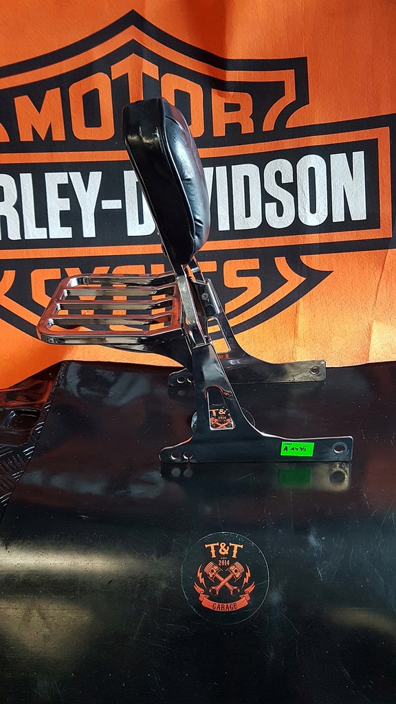 sissy bar bagaznik oparcie harley softail fat boy