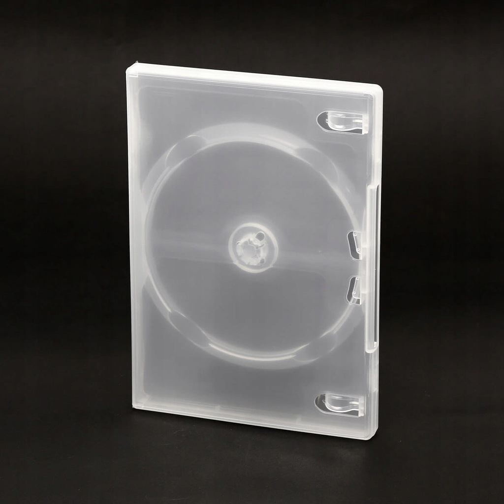 Pudełko DVD 14mm przeźroczyste Premium