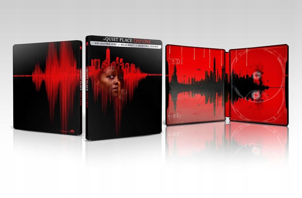 A QUIET PLACE: DAY ONE (CICHE MIEJSCE: DZIEŃ PIERWSZY) (STEELBOOK) (BLU-RAY