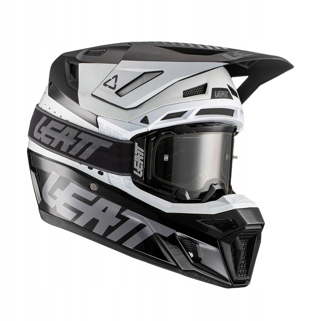 LEATT (2022 WYPRZEDAŻ) KASK MOTO 8.5 V22 (+ GOGLE VELOCITY 5.5 GRATIS) HELM