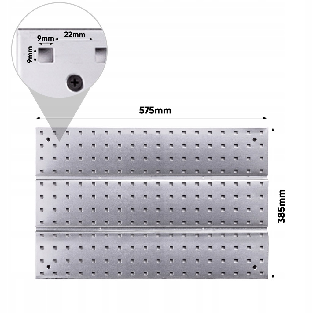 Купить Металлическая доска для инструментов с ручками.: отзывы, фото и ...
