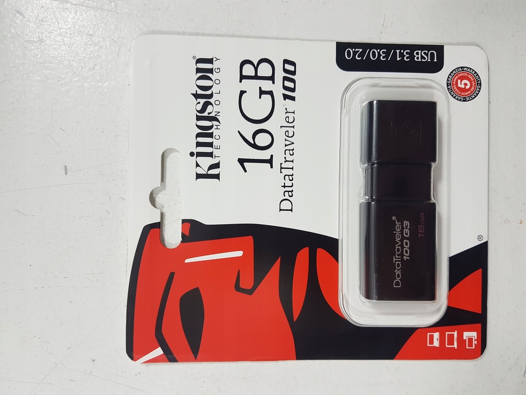 Pendrive KINGSTON DataTraveler 16GB