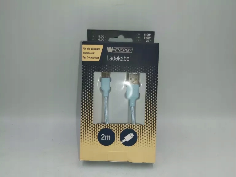 KABEL USB W-ENERGY LADEKABEL 2M USB TYP C