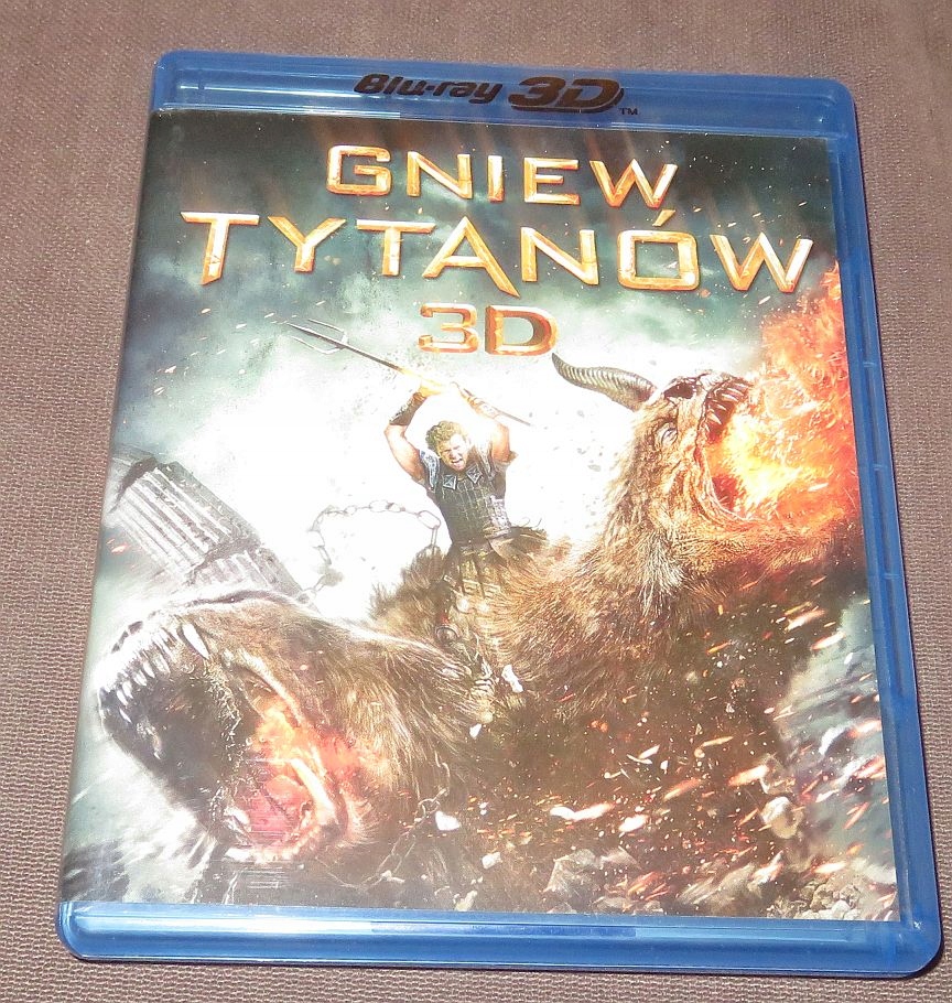 Blu-ray : Gniew tytanów Wrath of the Titans 2D PL