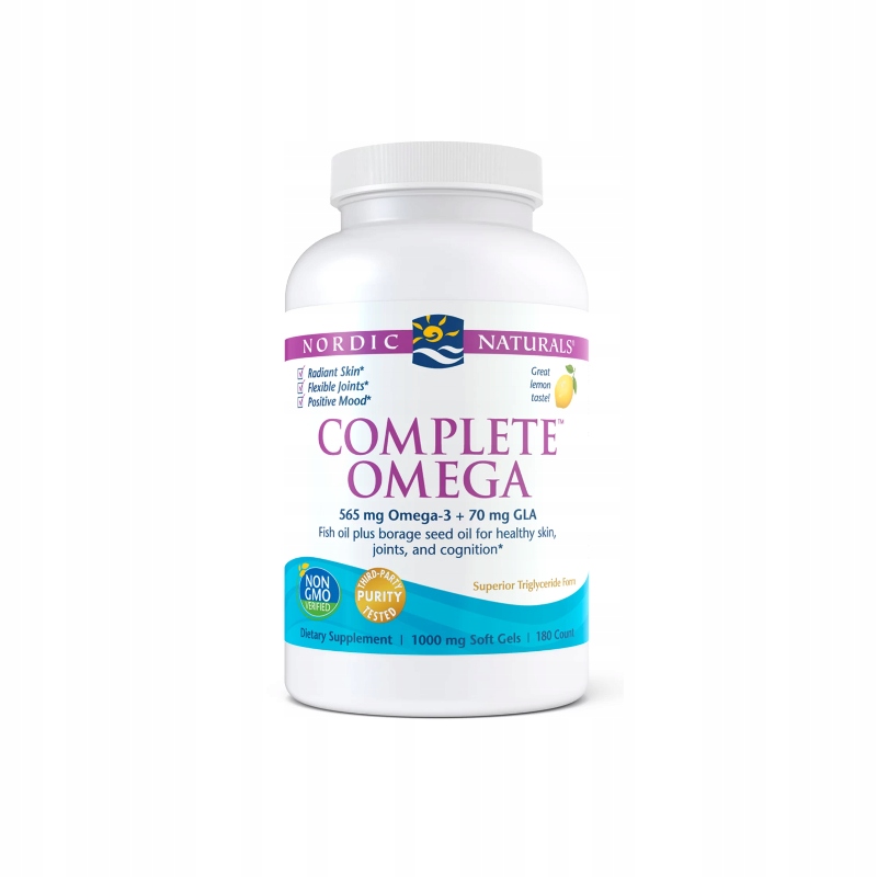 Complete Omega Omega 3 + GLA o smaku cytrynowym 12997111958