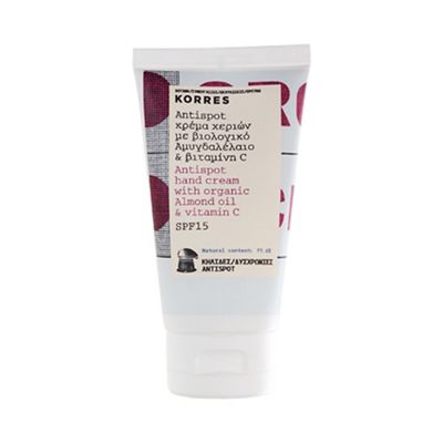 Korres Antispot Hand Cream With Organic Almond Oil