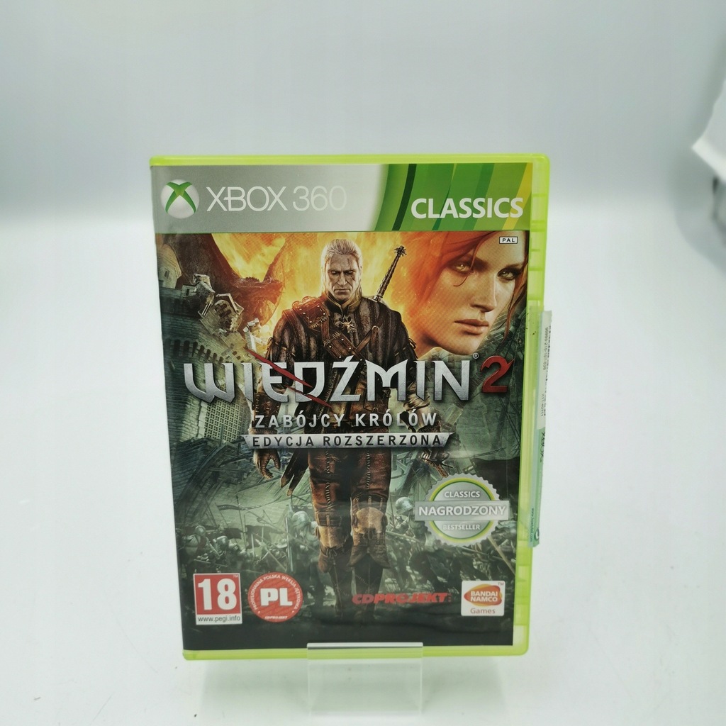 Okazja!Gra Xbox 360 Wiedzmin 2-Zabójcy królów-Stan